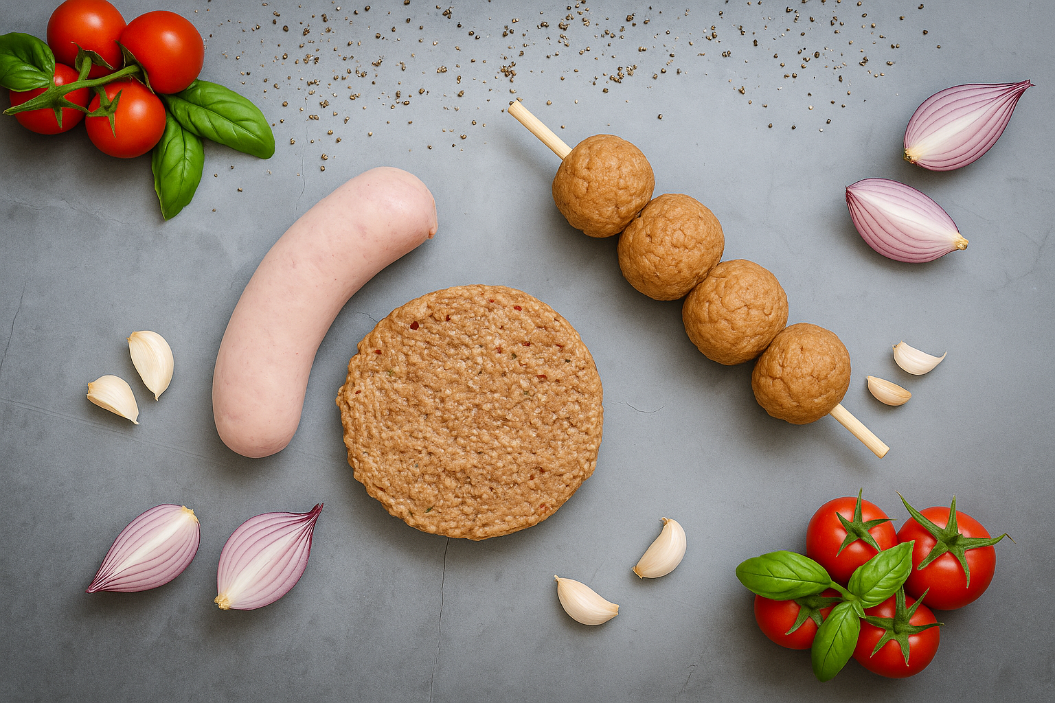 BBQ Kinder menu