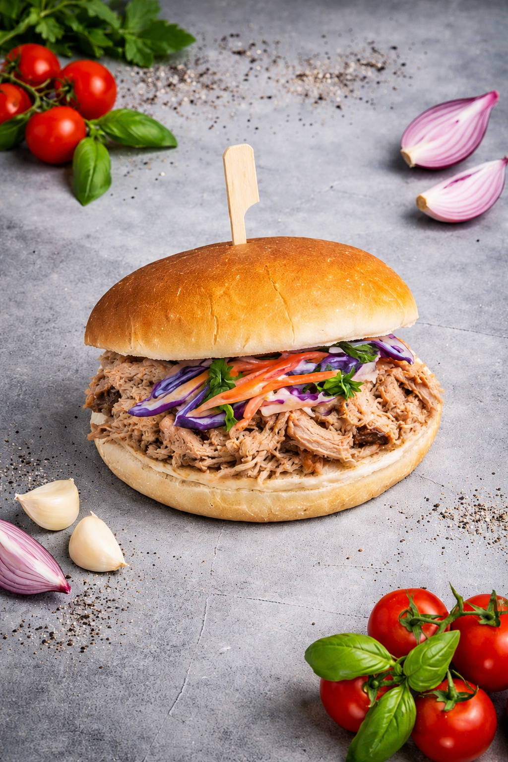 Pulled Pork (kant en klaar) - Afbeelding 2